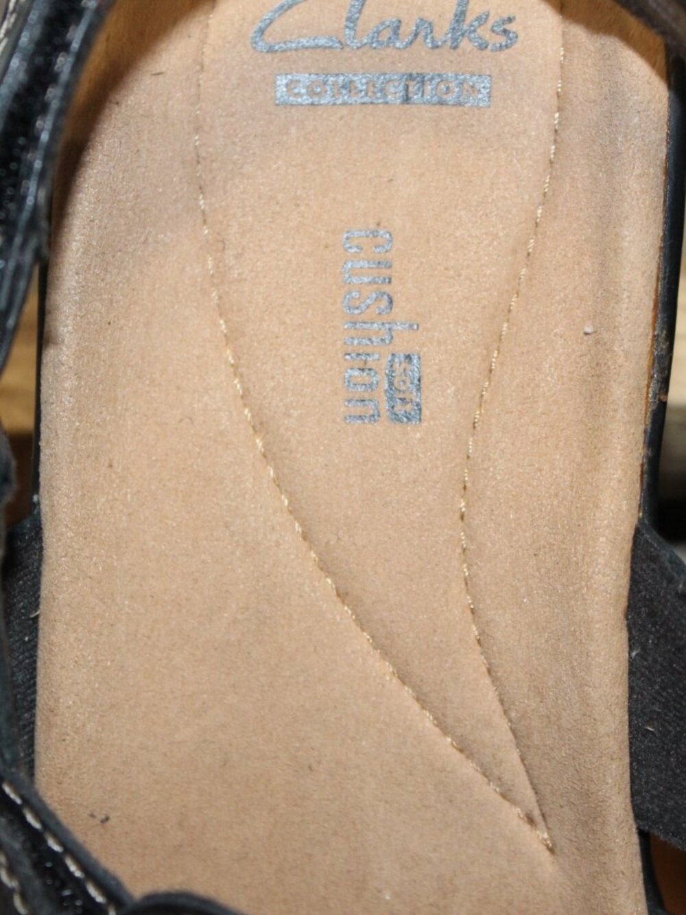 NWT Clark Lexi Venice Flower Sandal 9 1/2 WIDE. CUTE!! - Picture 3 of 10